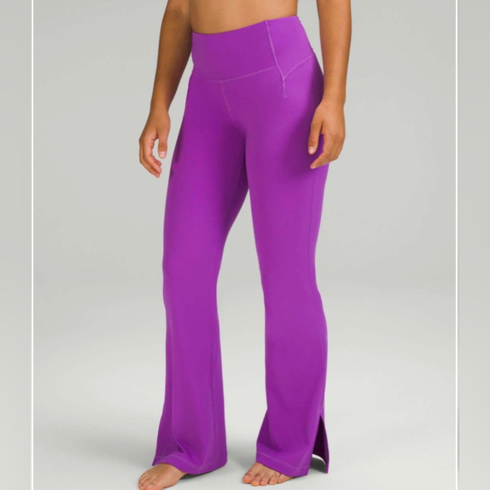 COPY - Lululemon Groove HR Split-Hem Flare